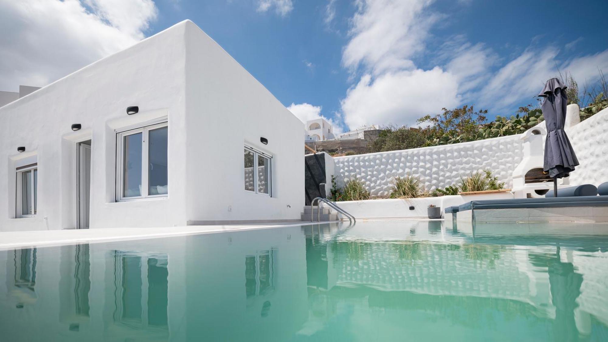 Dream Villa Santorini Vúrvulosz Kültér fotó