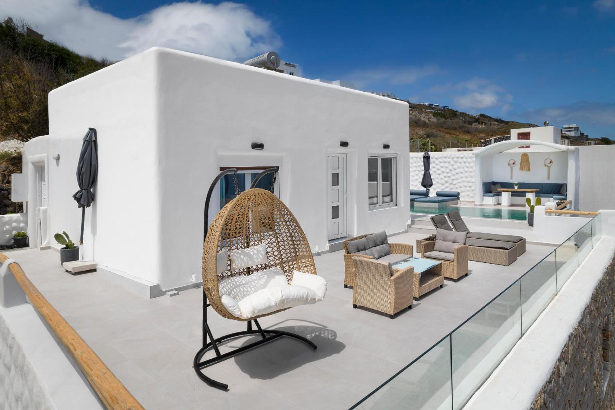 Dream Villa Santorini Vúrvulosz Kültér fotó