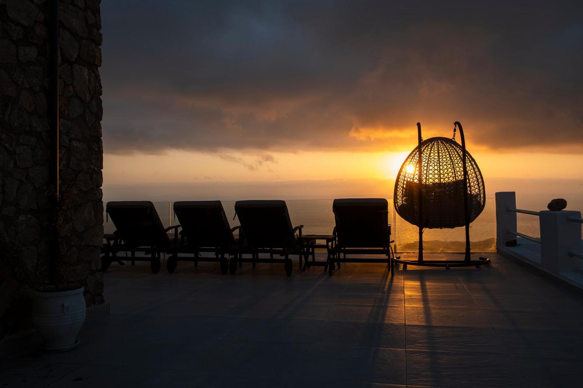 Dream Villa Santorini Vúrvulosz Kültér fotó