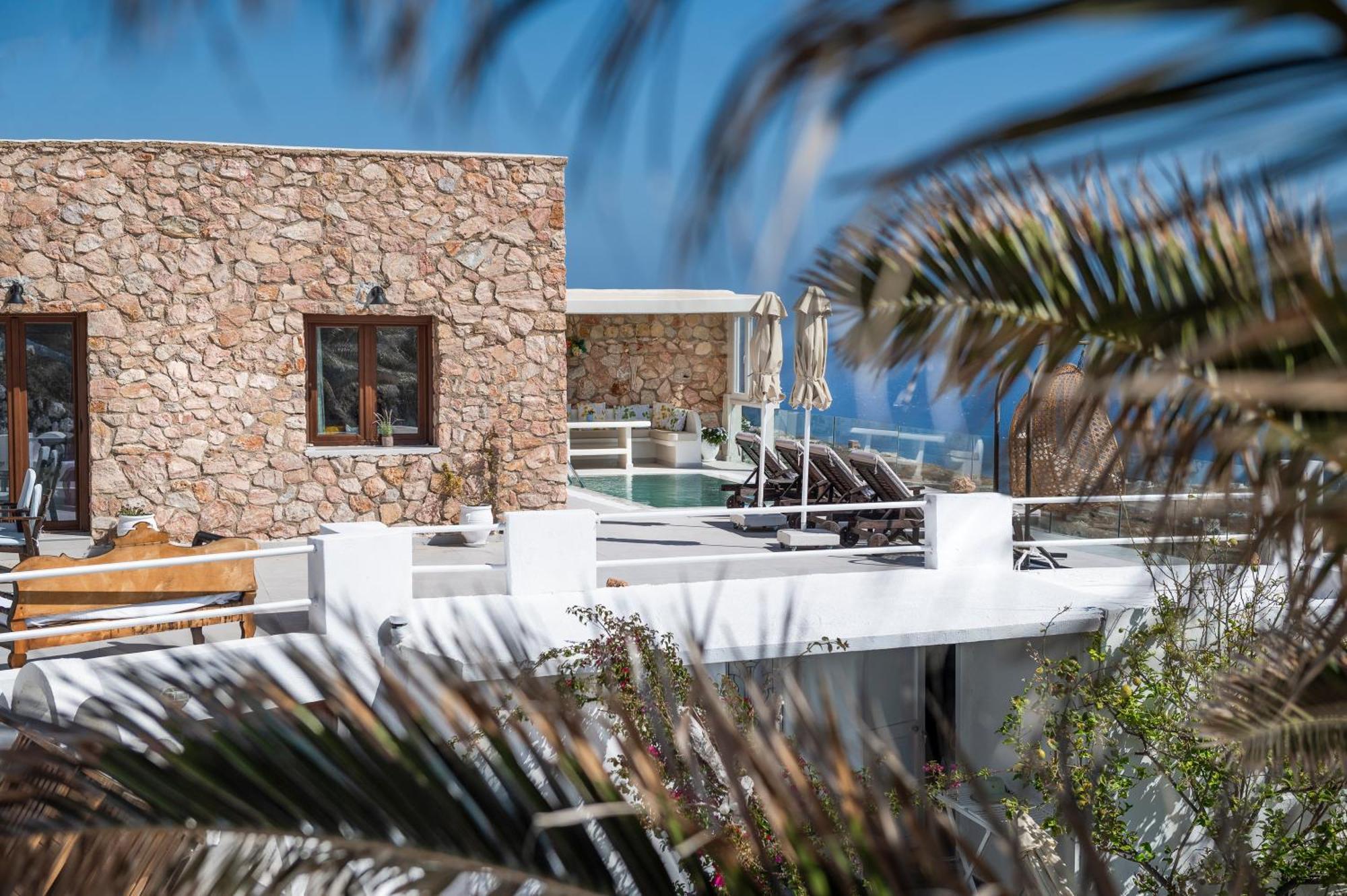 Dream Villa Santorini Vúrvulosz Kültér fotó