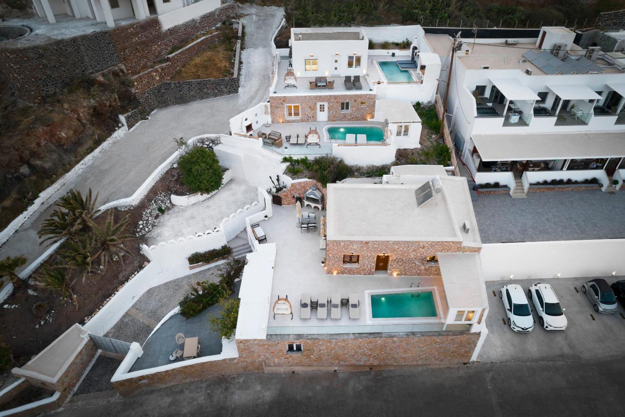 Dream Villa Santorini Vúrvulosz Kültér fotó
