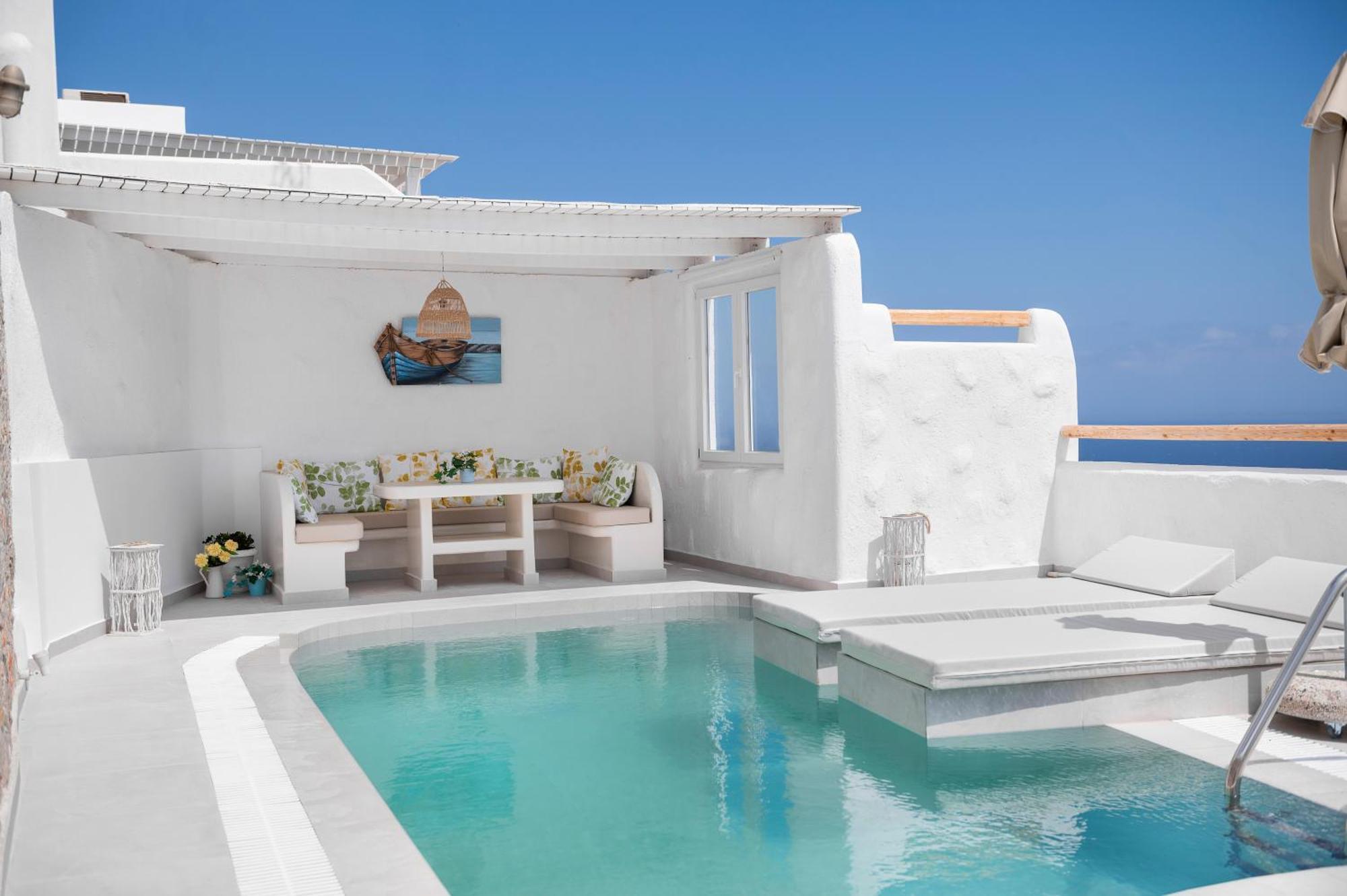 Dream Villa Santorini Vúrvulosz Kültér fotó